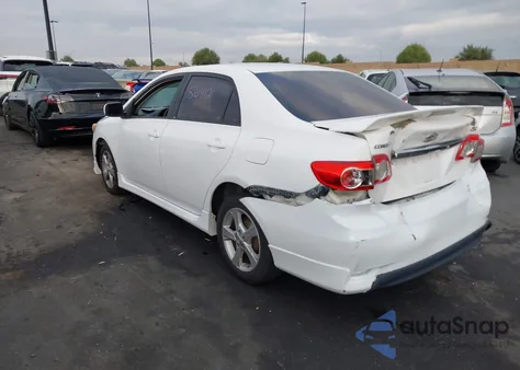 2013 Toyota Corolla S from USA, damaged, VIN 5YFBU4EE3DP208779